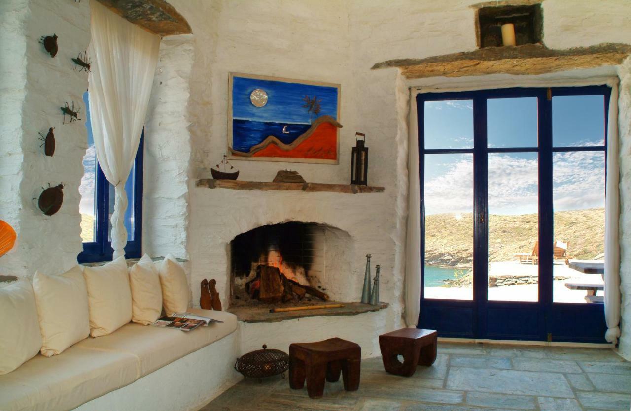 Amelia Beachfront Villa Korissia  Zewnętrze zdjęcie